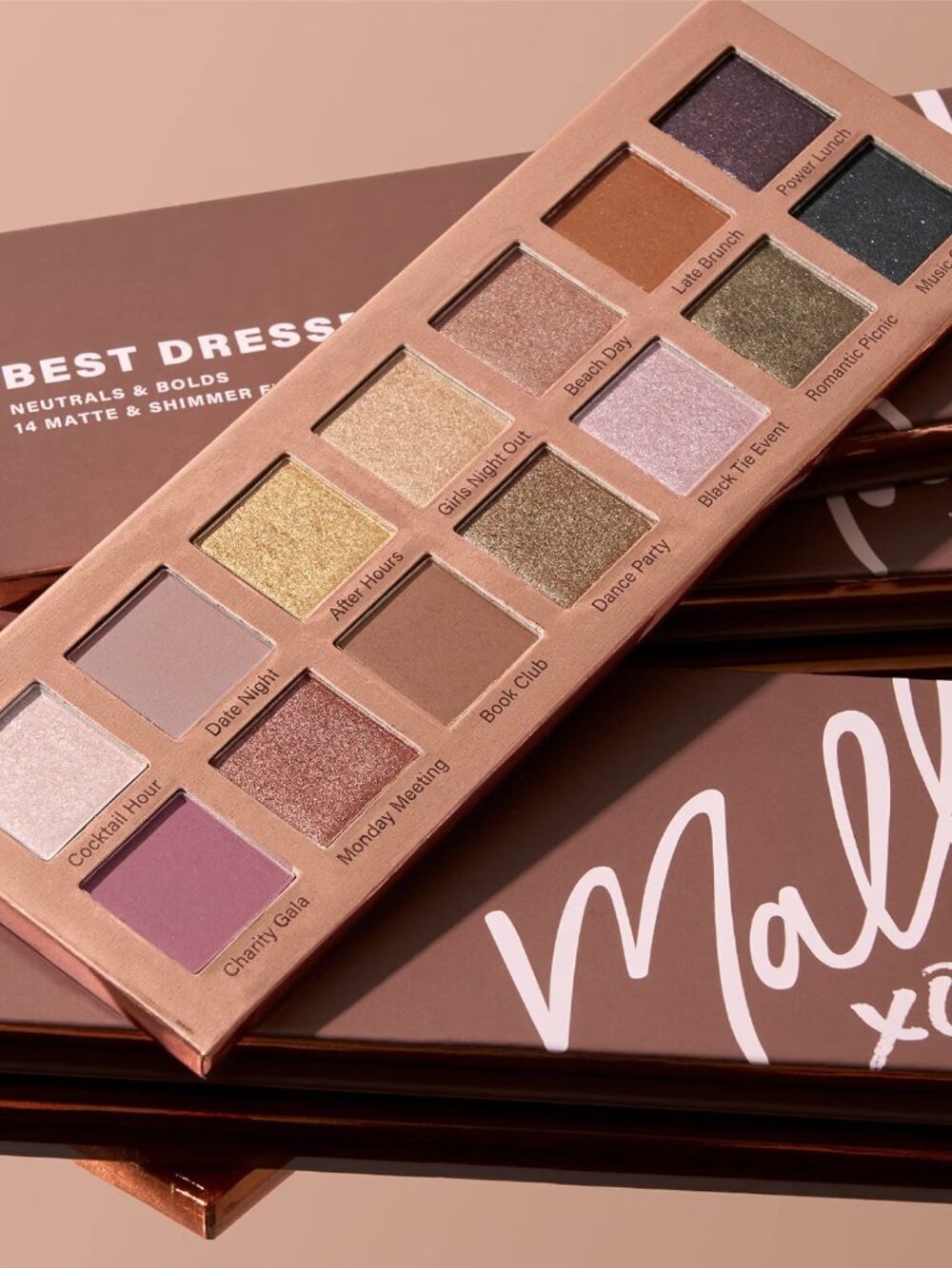 NEW Mally Best Dressed Lids Palette